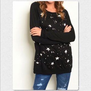 KFab Designs Tops - SEEING STARS OVERSIZED SWEATSHIRT SMALL NEW KFab Designs Tops - SEEING STARS OVERSIZED SWEATSHIRT SMALL NEW